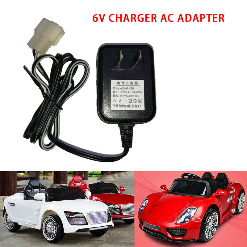 Wall Charger AC Adapter For 6V Battery Powered Ride On Kid TRAX ATV Quad Car MPN: Does Not Apply